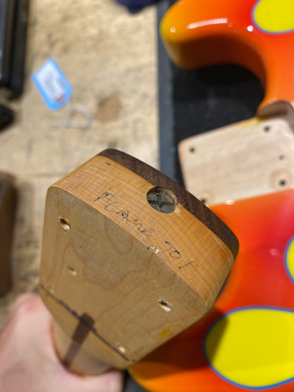 Charvel San Dimas S-Style Grover Jackson Custom Paint Job by Dan Lawrence 1980s