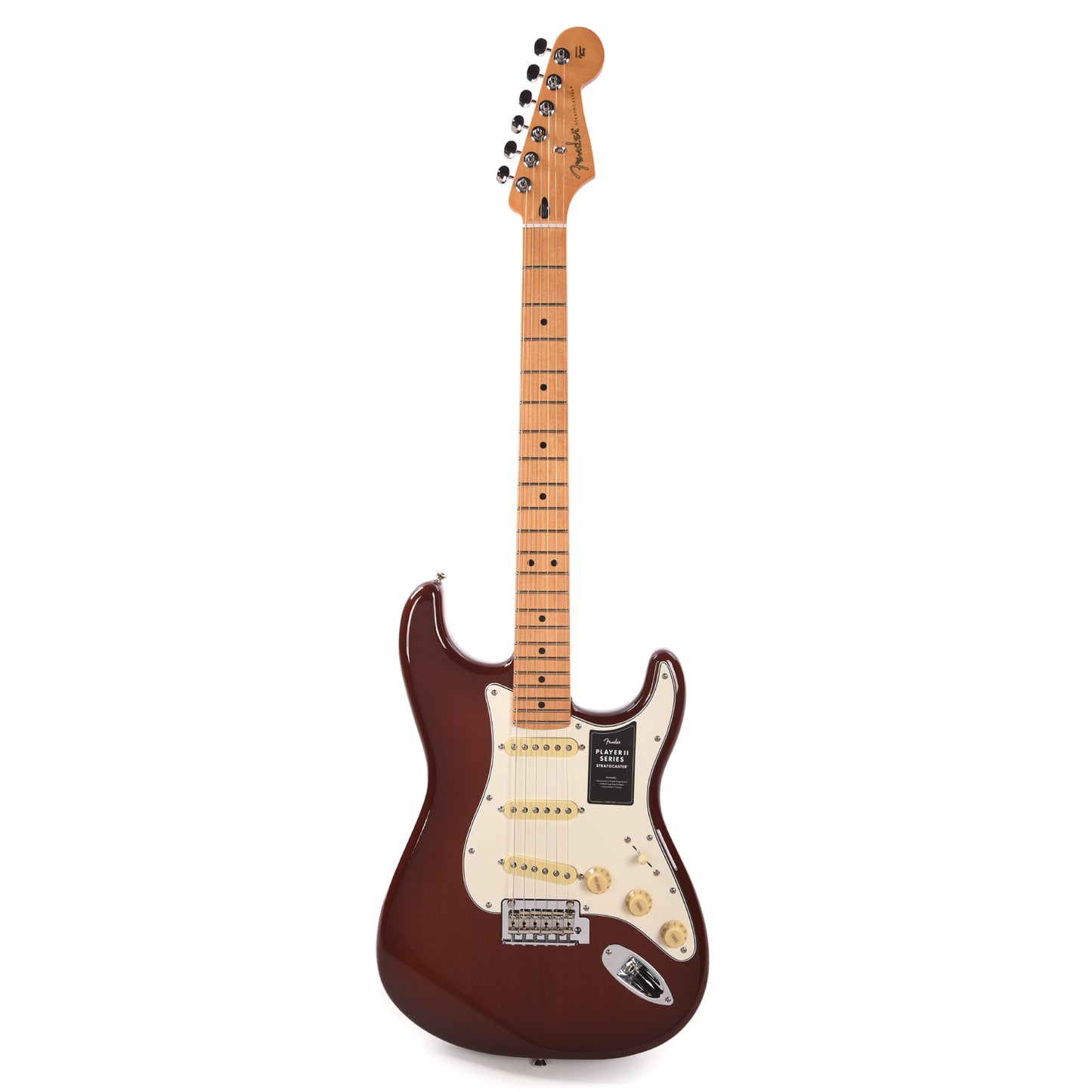 Fender Player II Stratocaster Transparent Mocha Burst