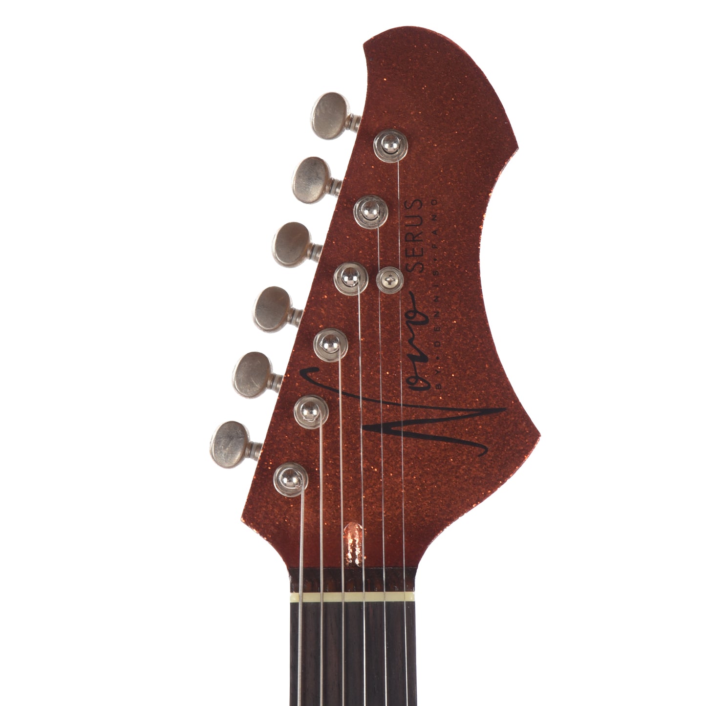 Novo Serus J Copper Sparkle Light Distress w/Fralin P-90s