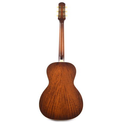 Iris MS-OO Bearclaw Spruce/Figured Mahogany Light Burst Satin w/Firestripe Pickguard