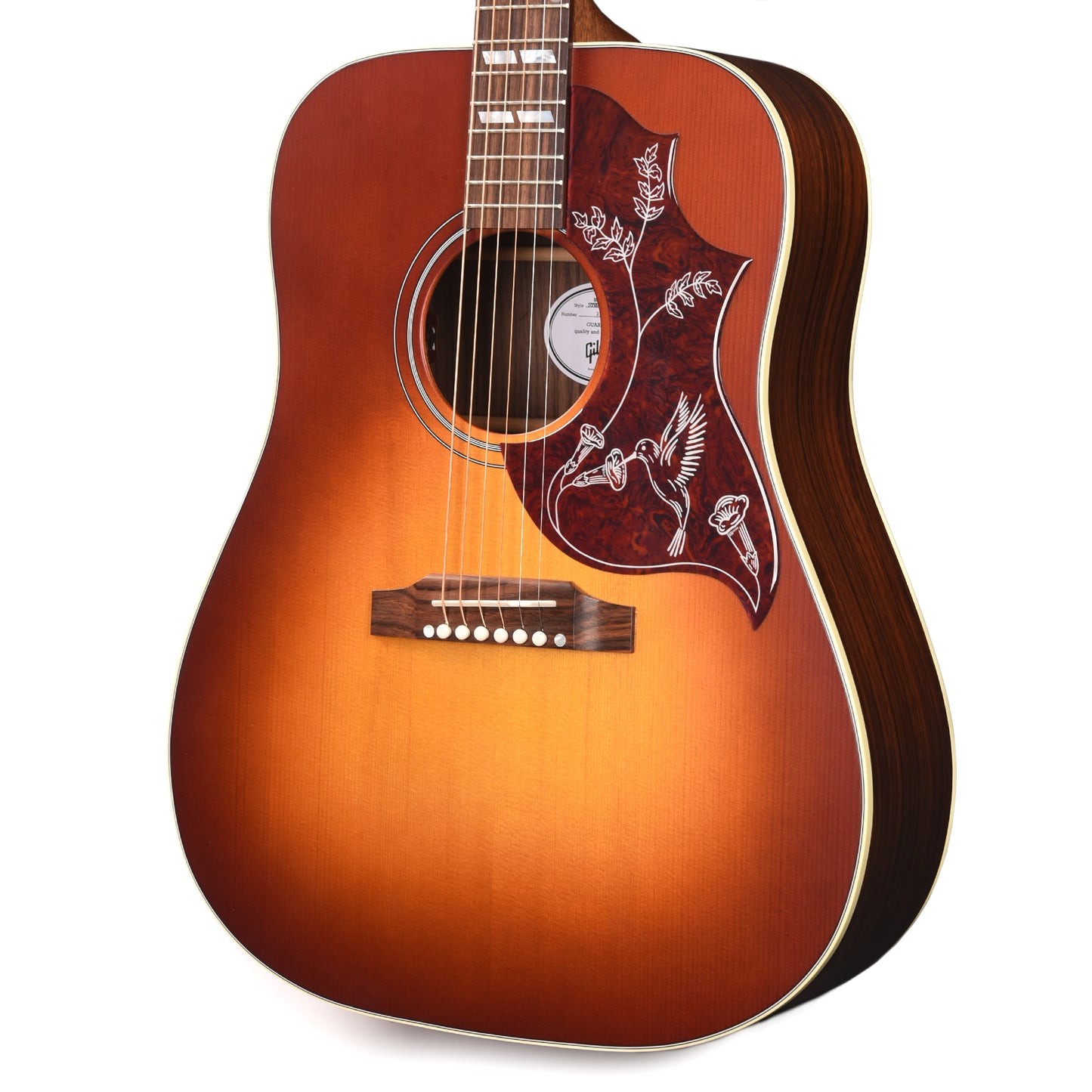 Gibson Modern Hummingbird Studio Rosewood Satin Rosewood Burst