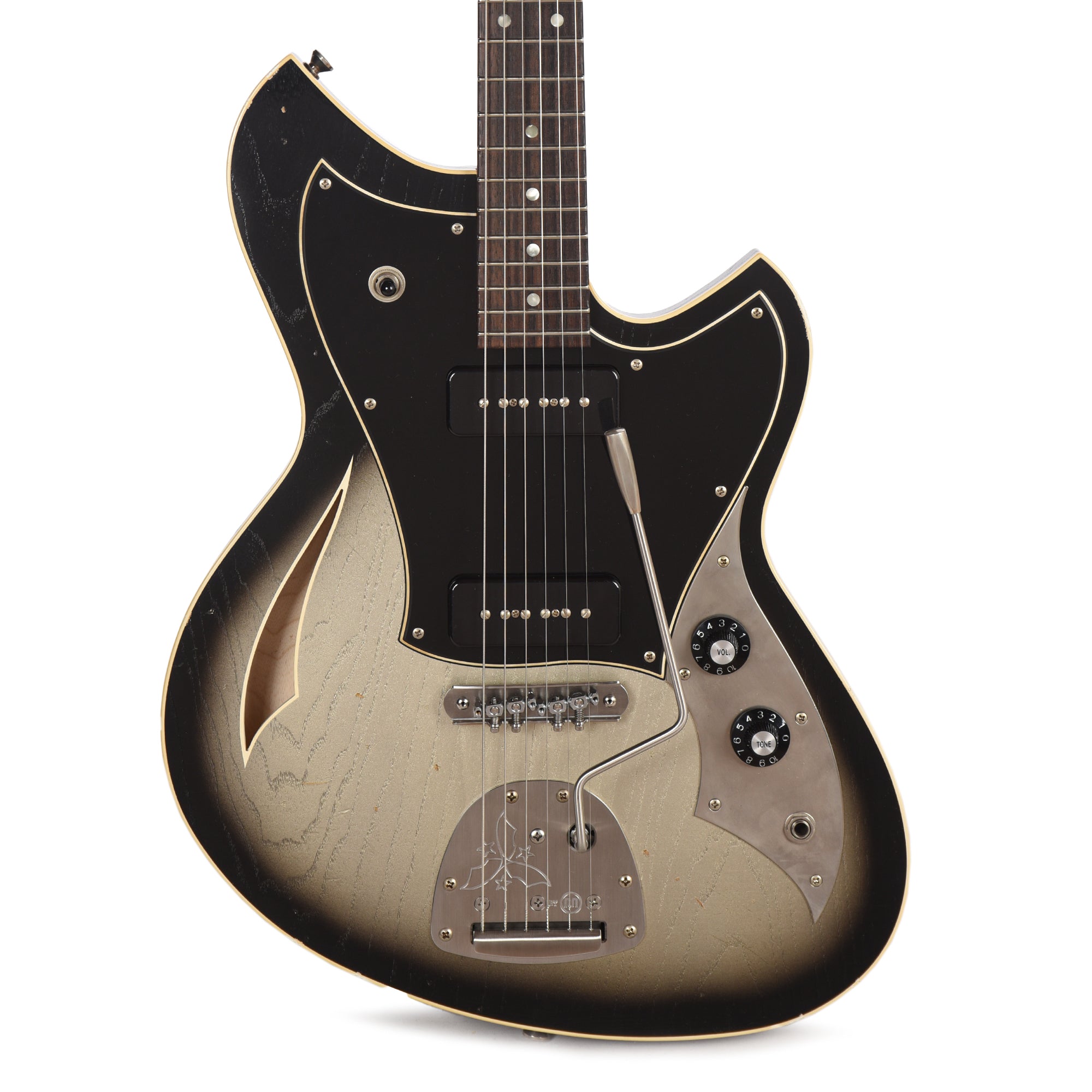 Novo Miris J Inca Burst Light Distress w/Fralin P-90 Pickups