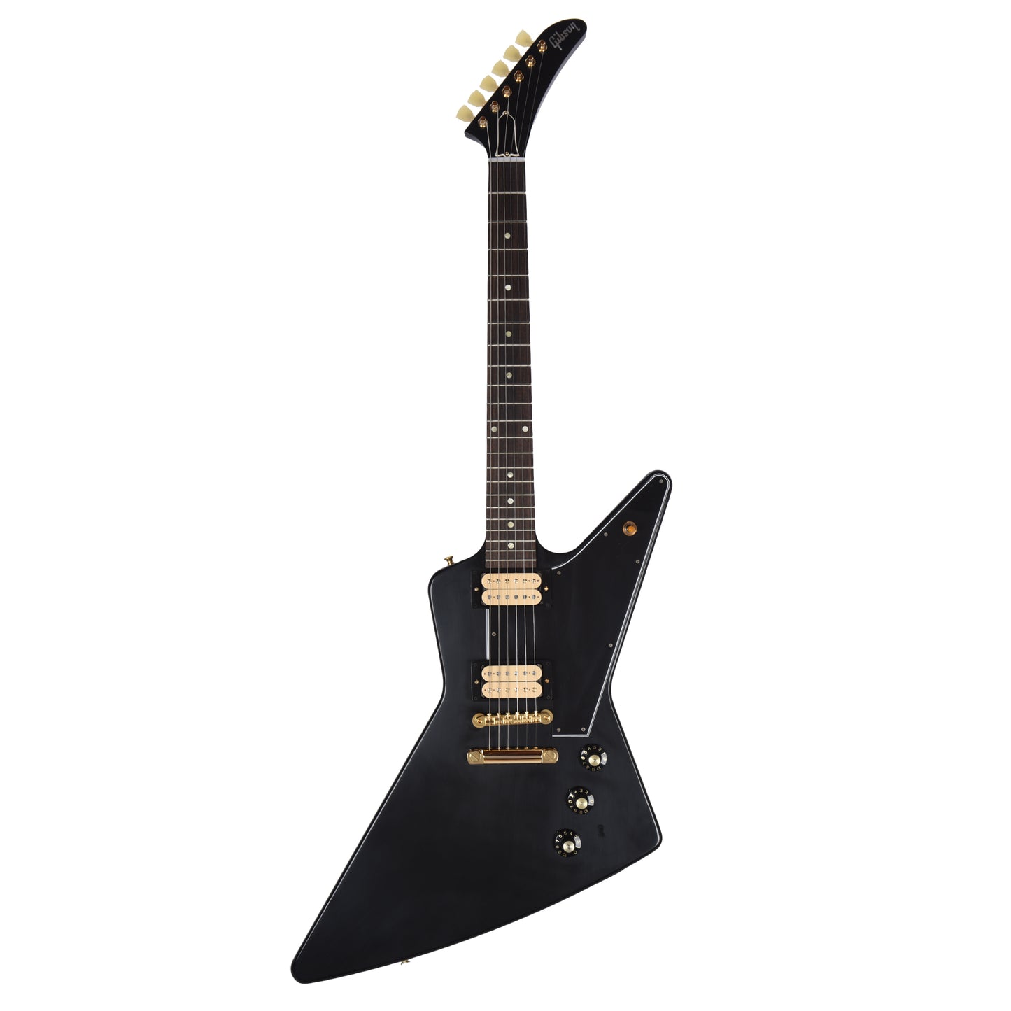 Gibson Custom Shop 1958 Korina Explorer Ebony VOS w/Black Pickguard