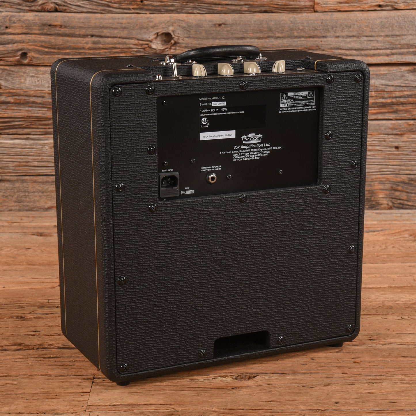 Vox AC4 4 Watt 1x12 Classic Limited Edition Combo