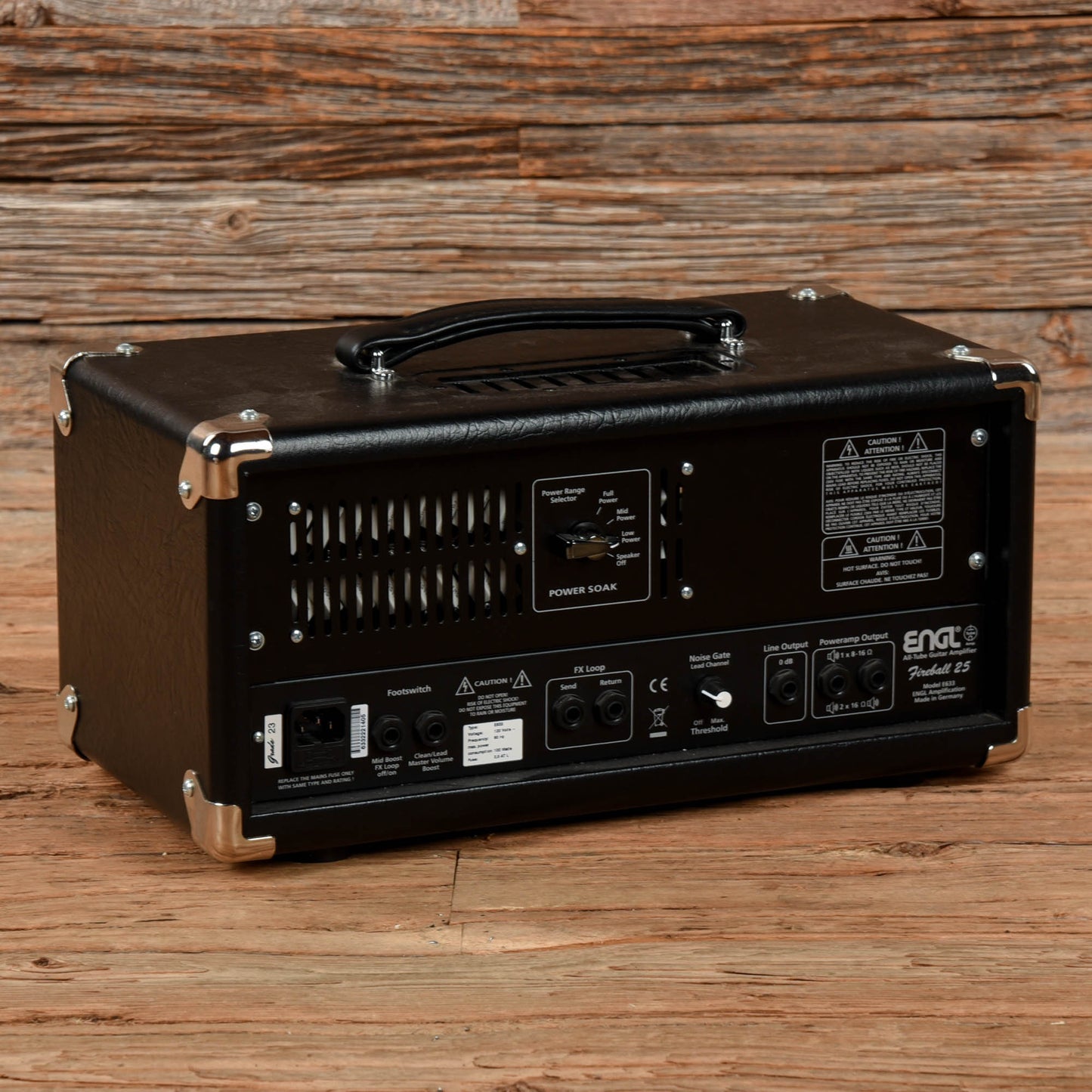 ENGL Fireball 25 E633 2-Channel 25-Watt Guitar Amp Head