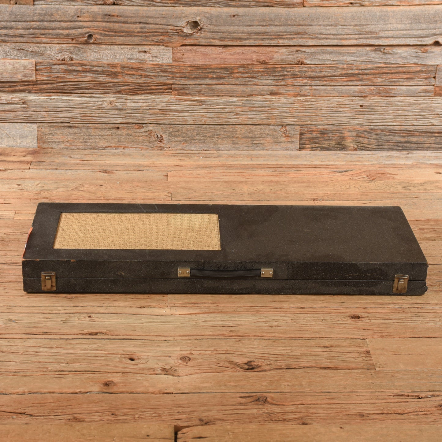 Silvertone 1448 w/Amp in Case Black