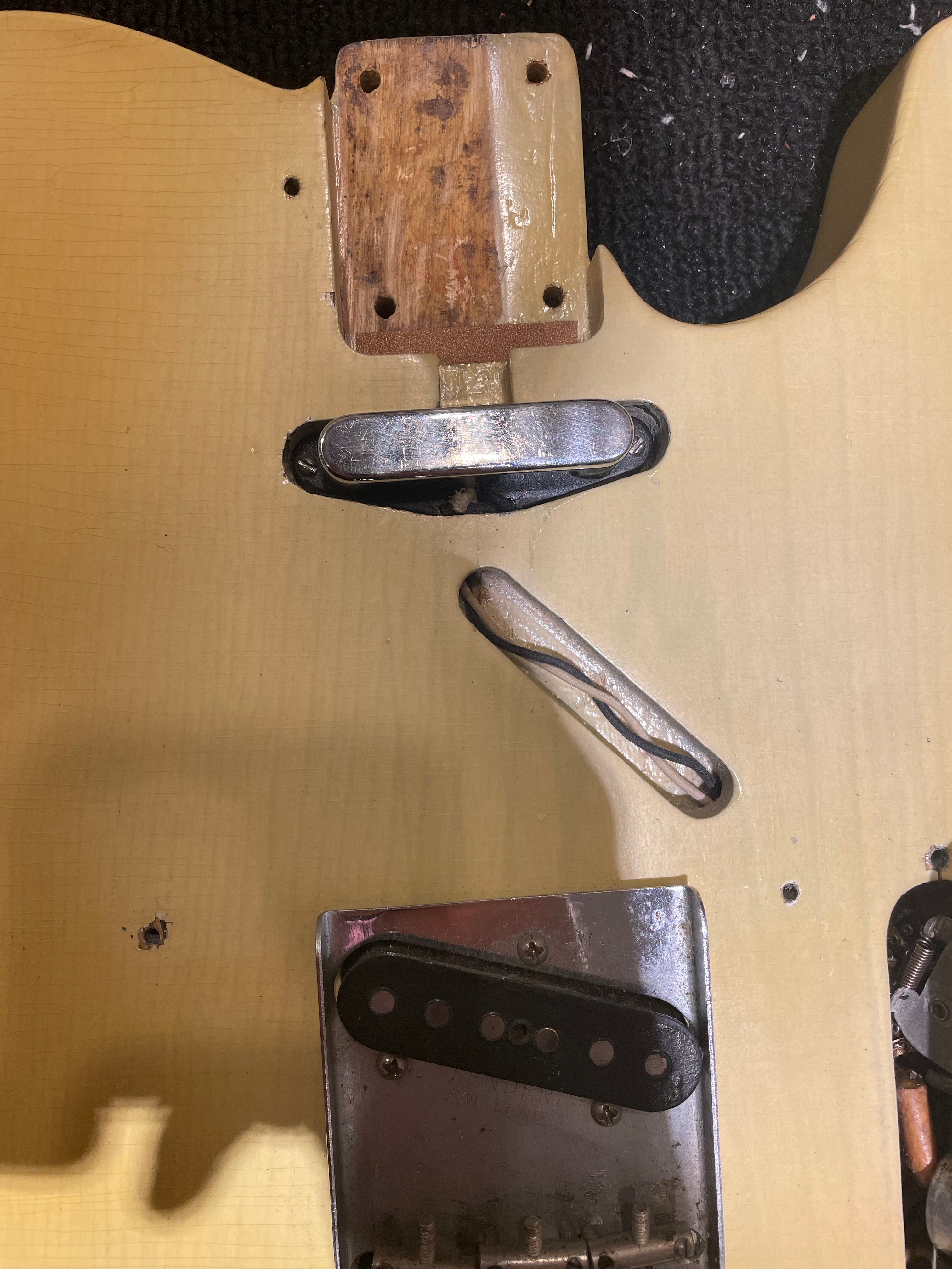 Fender Telecaster Blonde Refin 1954