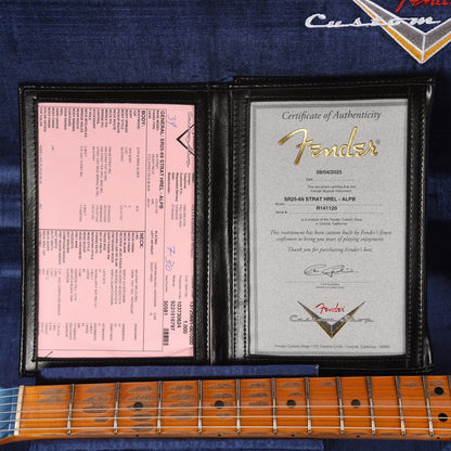 Fender Custom Shop Special Run 1969 Stratocaster Heavy Relic Aged Lake Placid Blue