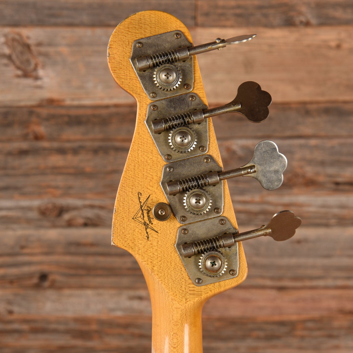 Fender Custom Shop 61 Jazz Bass Heavy Relic Olympic White 2023