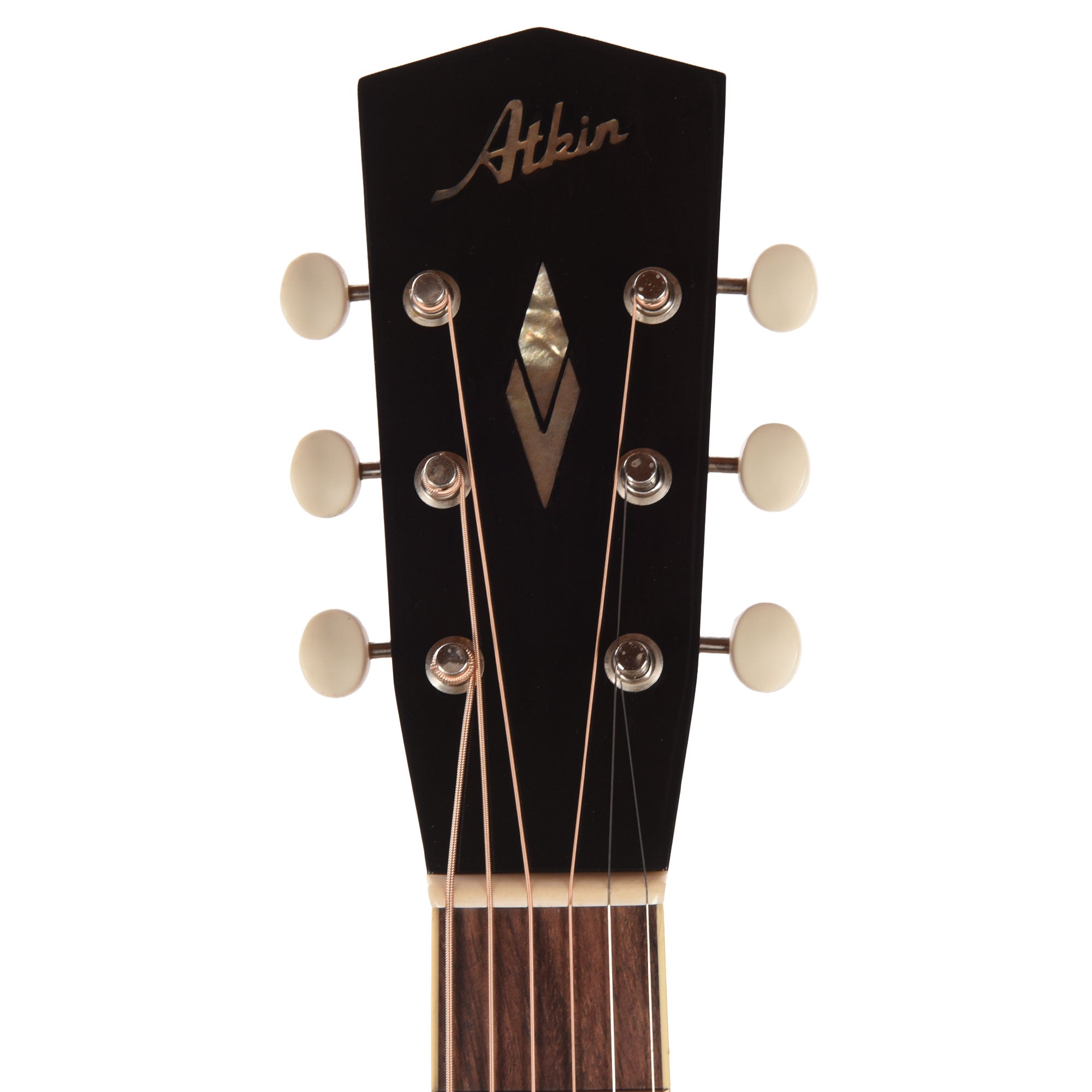 Atkin The Forty Three Deluxe Baked Sitka/Mahogany Aged Sunburst Top w/Glitter Trim