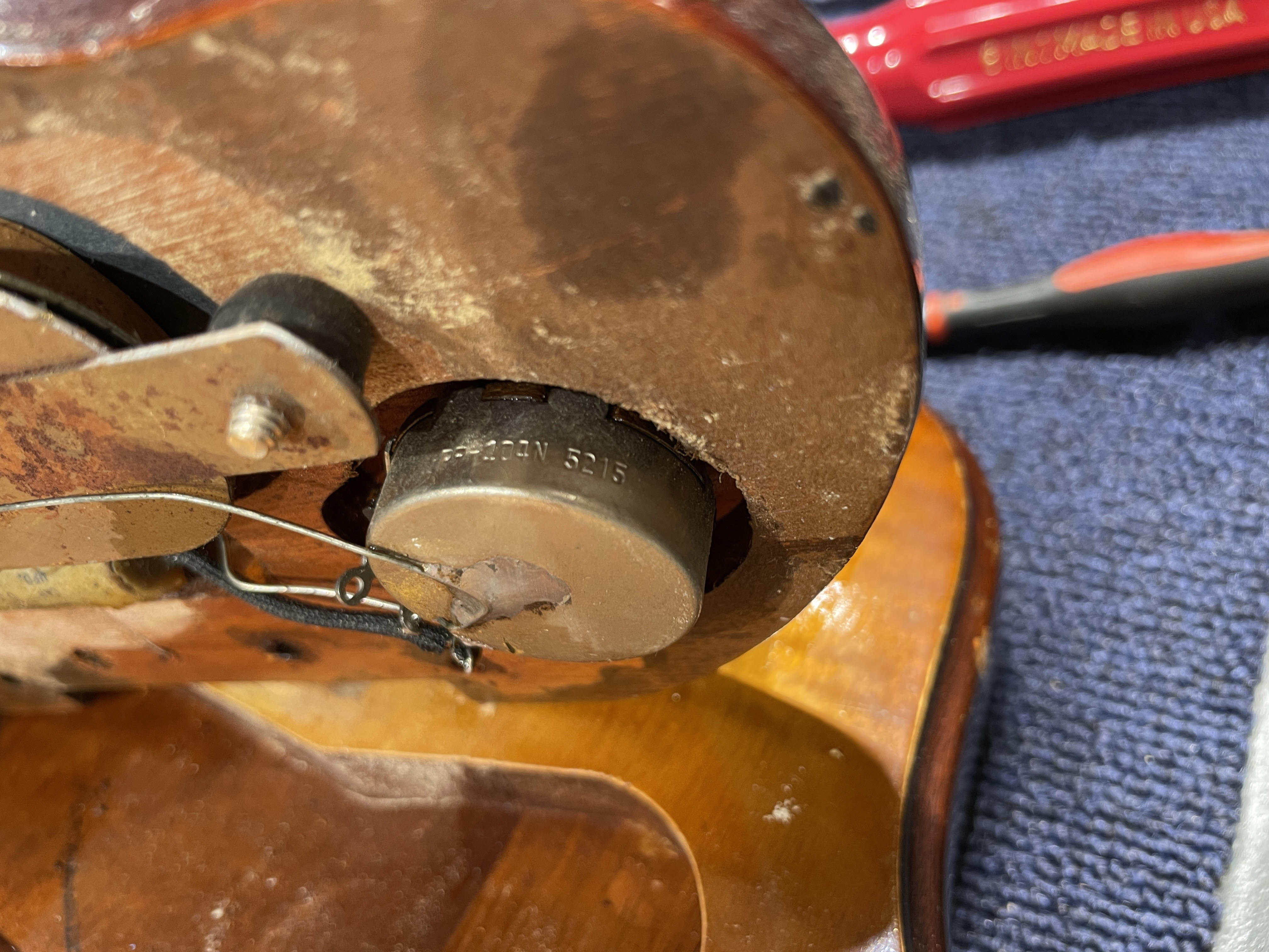 Kay Lap Steel and Amp Set Sunburst 1951