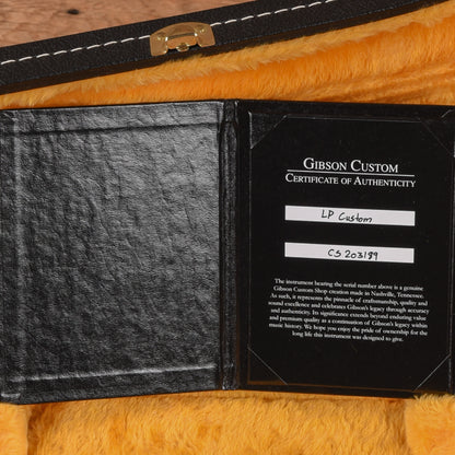 Gibson Custom Les Paul Custom Gold Sparkle 2022