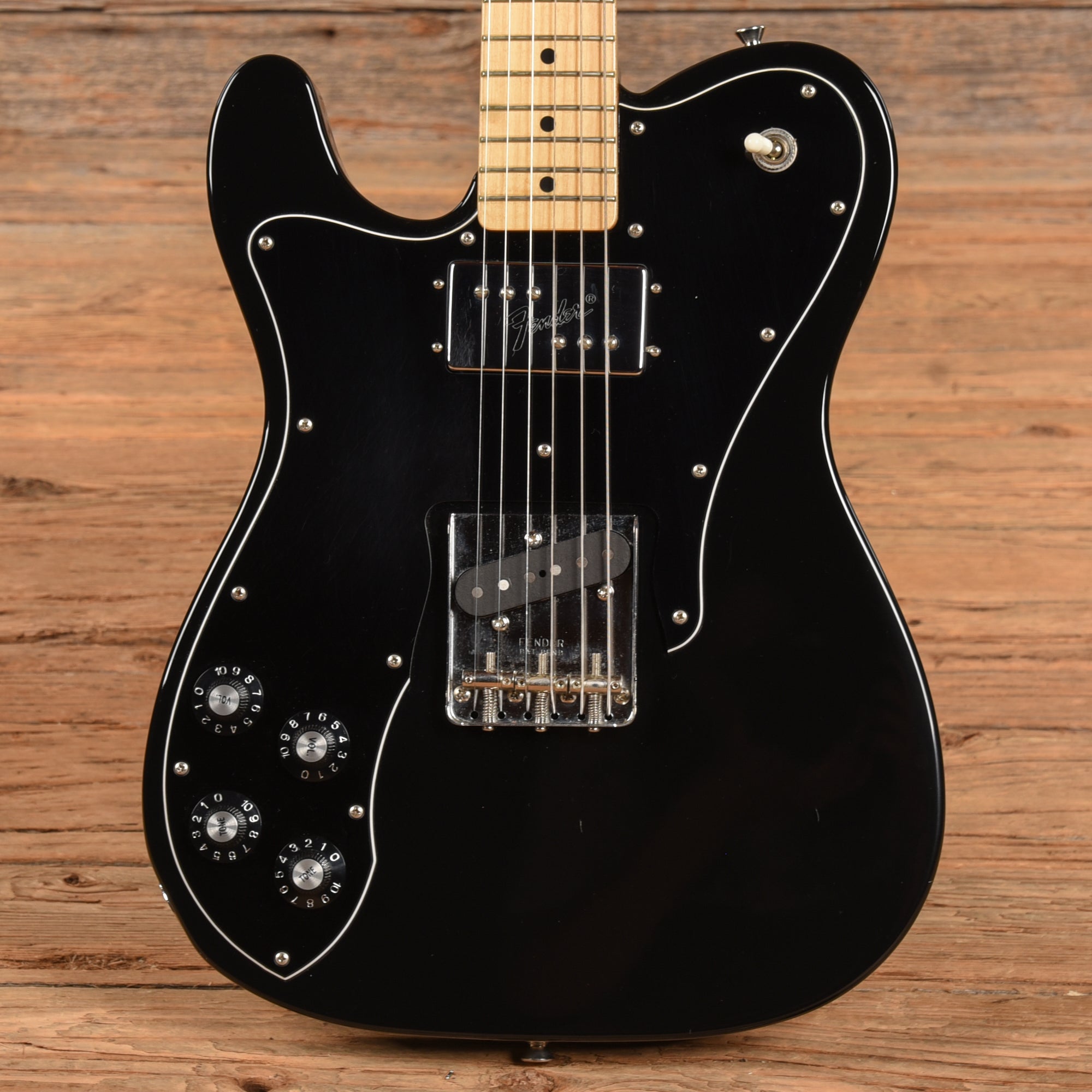 Fender Japan Traditional 70s Telecaster Custom Black 2018 LEFTY