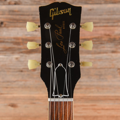 Gibson Custom Painted Over Series '58 Les Paul Standard Reissue Ebony Over Cherry Sunburst 2017