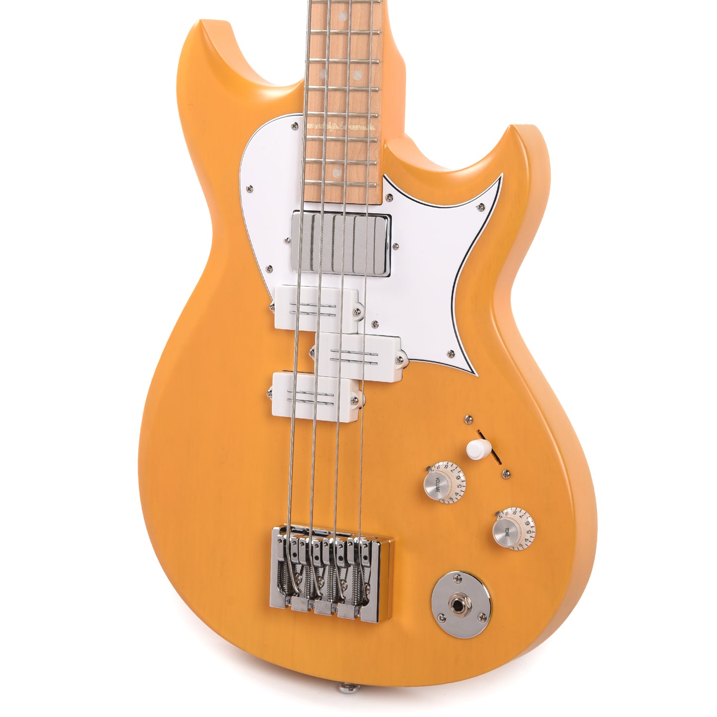 Reverend Mike Watt Wattplower II Bass Watt Yellow