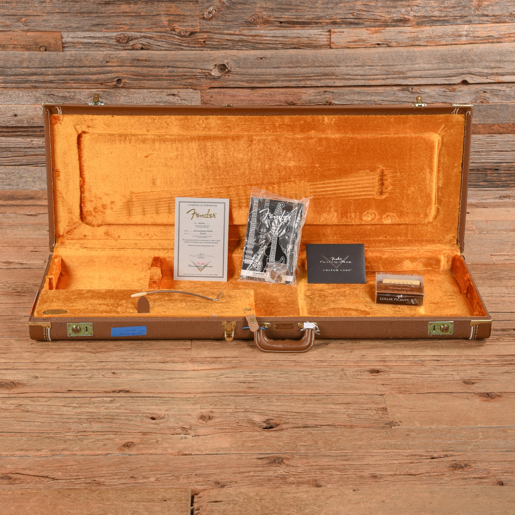 Fender Custom Shop 1962 Jazzmaster Relic Sonic Blue 2009