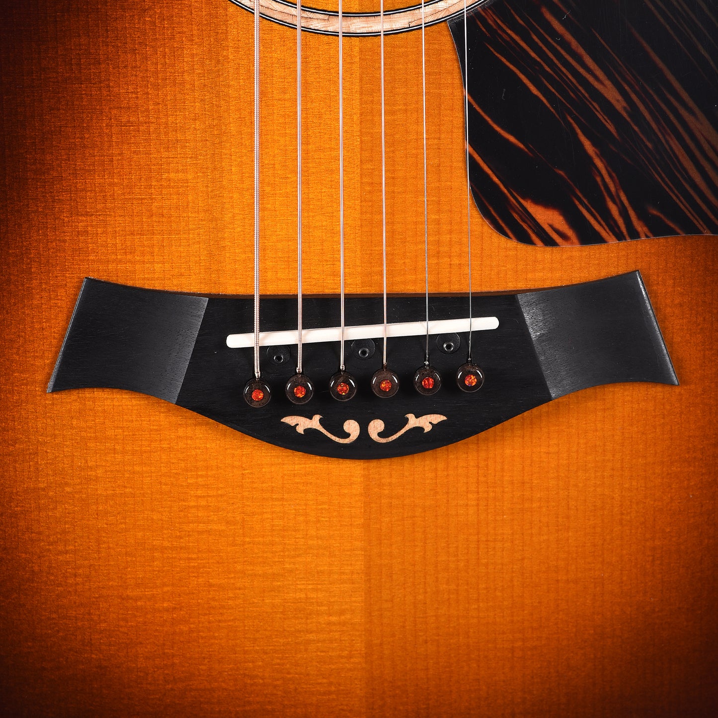 Taylor Custom Grand Pacific European Spruce/Mahogany Vintage Sunburst Top w/Figured Maple Binding