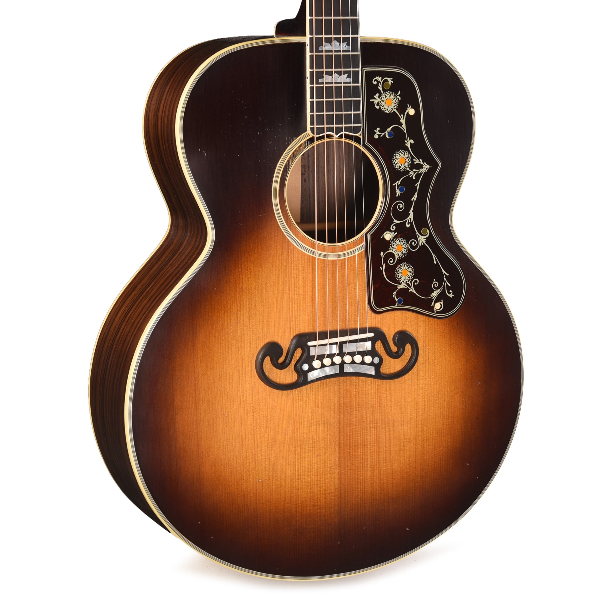 Gibson Custom Shop Historic Pre-War SJ-200 Rosewood Murphy Lab Light Aged Faded Vintage Sunburst