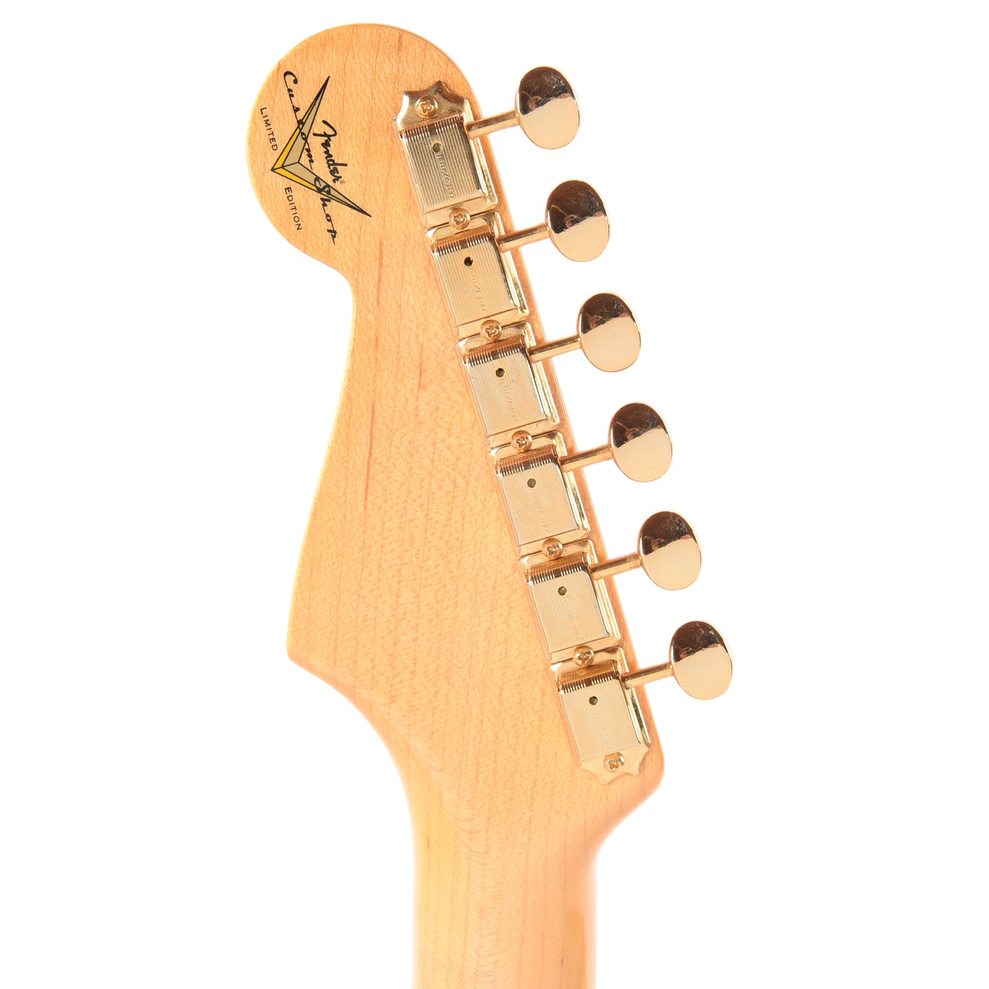 Fender Custom Shop Limited Edition '54 Hardtail Stratocaster Deluxe Closet Classic with Gold Hardware Faded Aged Canary Yellow