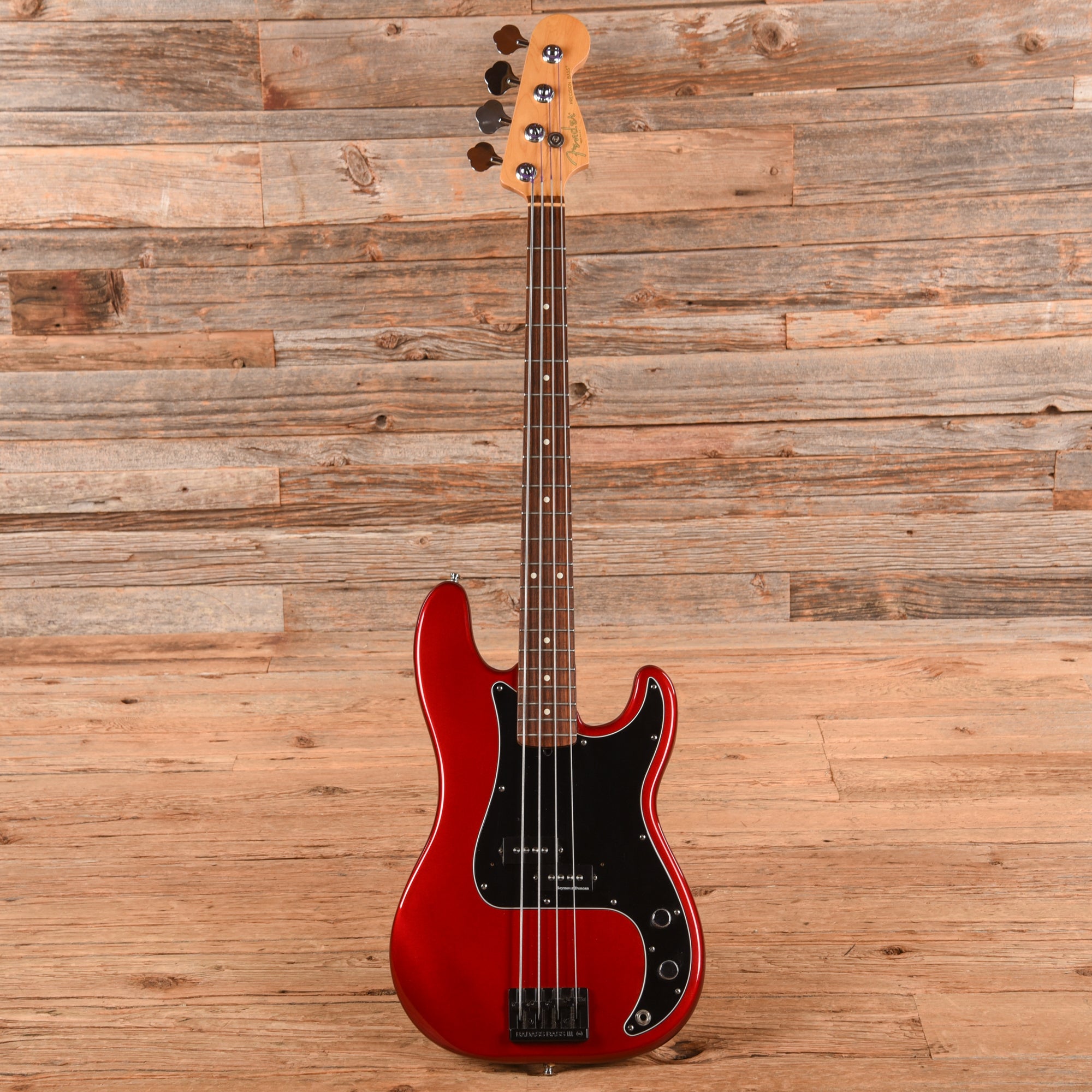 Fender American Standard Precision Bass Candy Apple Red 1995