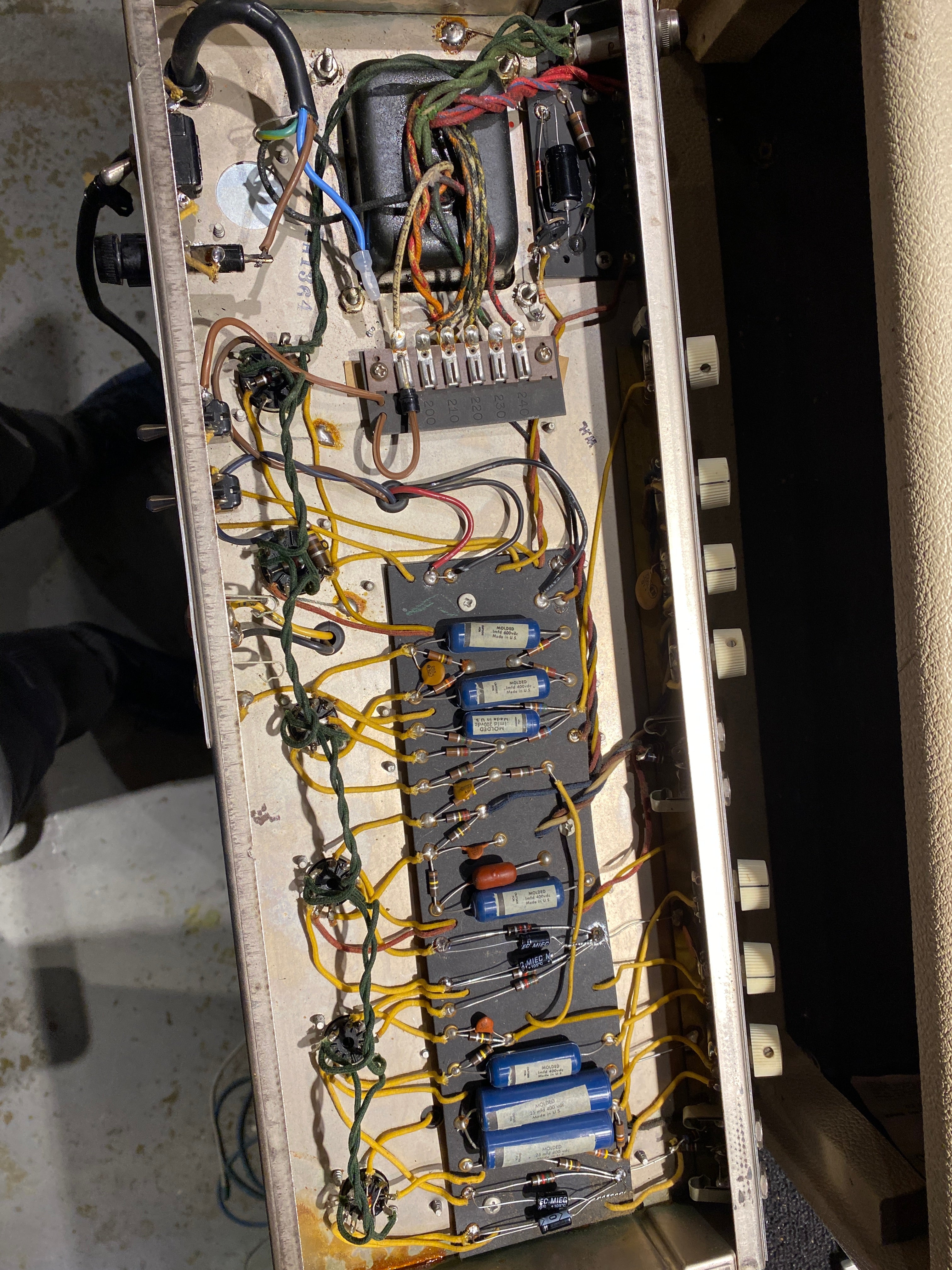 Fender Bassman 2-Channel 50-Watt Guitar Amp Head  1964