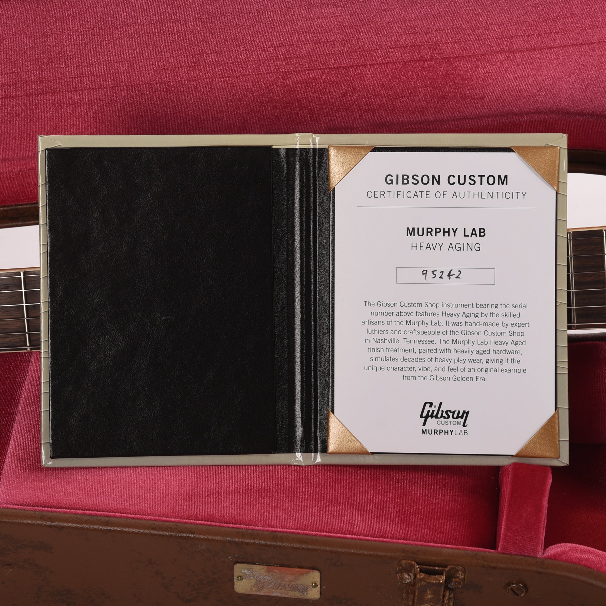 Gibson Custom Shop Murphy Lab 1959 Les Paul Standard Reissue Slow Iced Tea Fade Heavy Aged