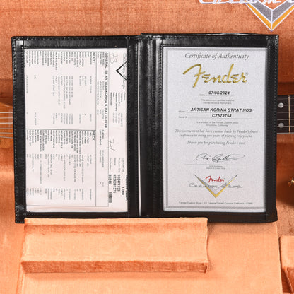 Fender Custom Shop Artisan Korina Stratocaster Chocolate 3-Color Sunburst