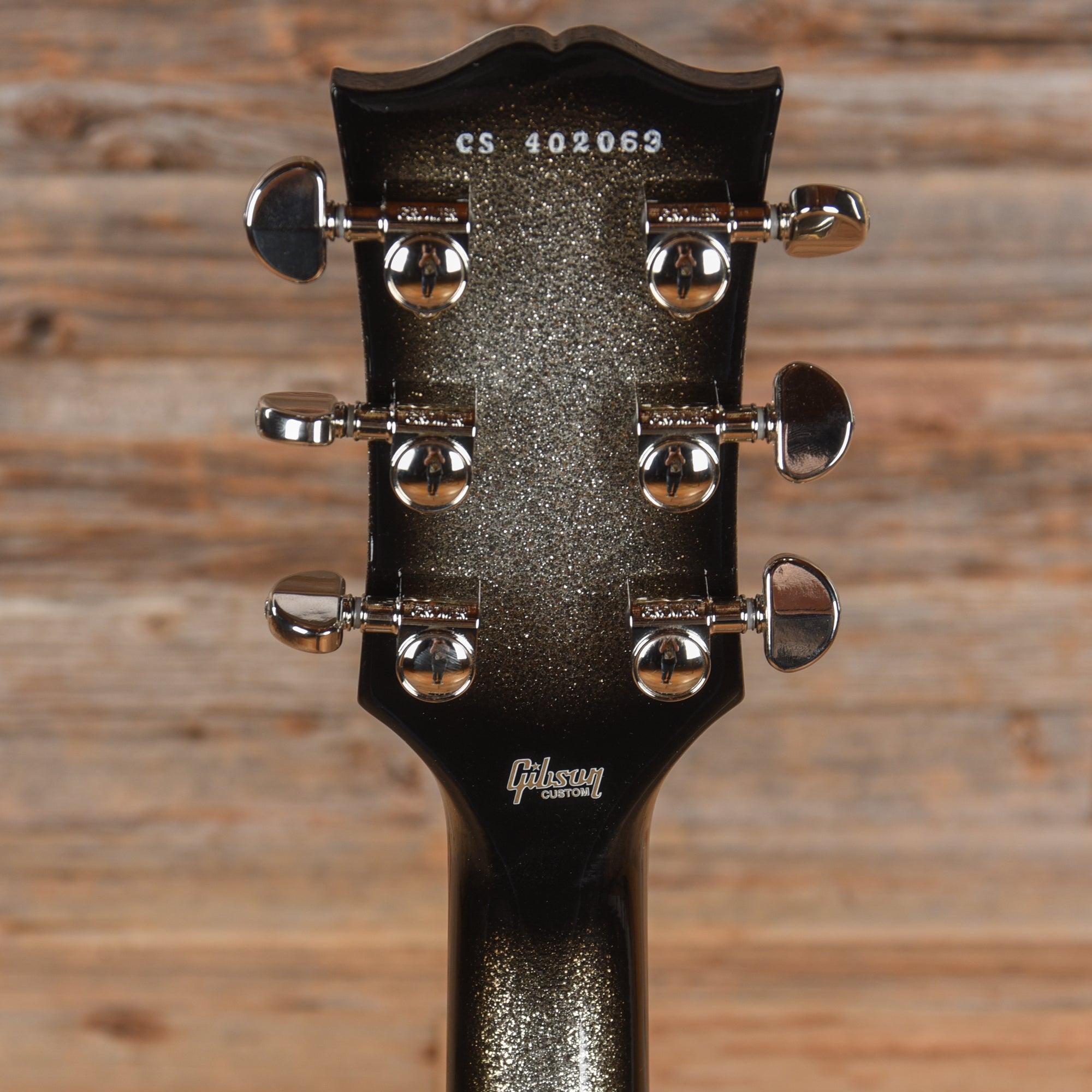 Gibson Custom Les Paul Custom Silver Sparkle Burst 2024