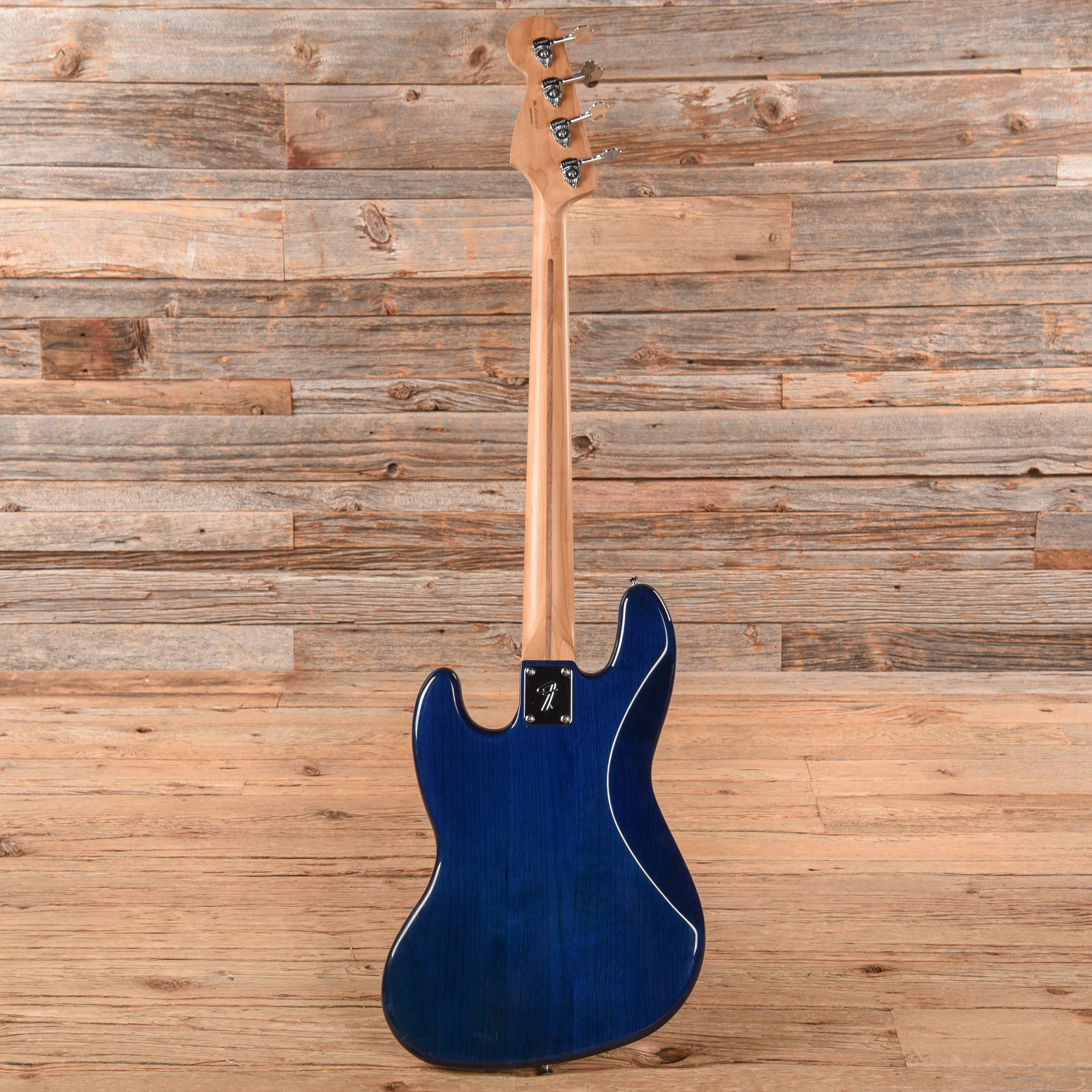 Fender Plus Top Jazz Bass w/Roasted Maple Neck Blue Burst 2023