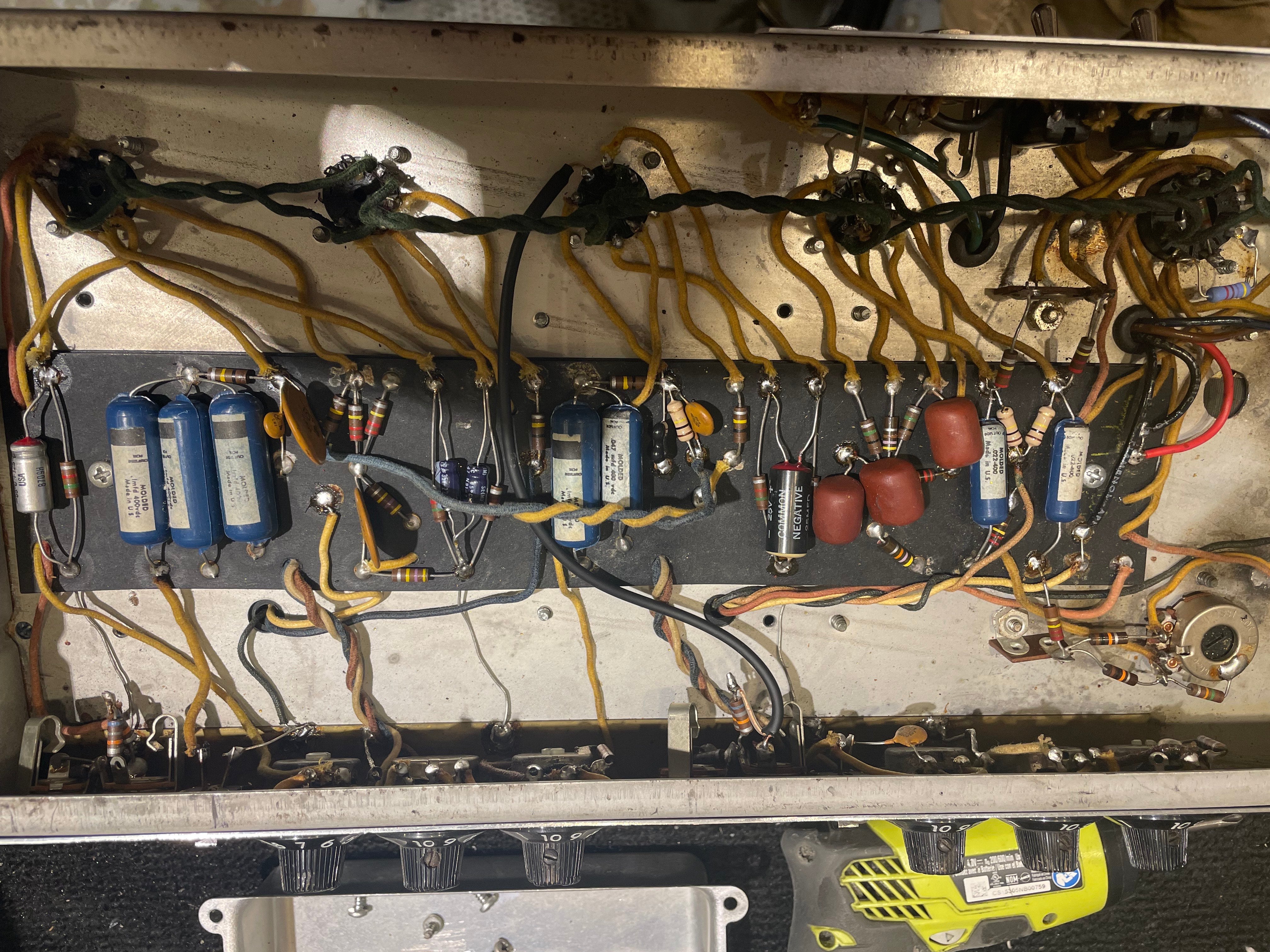 Fender Fender Bassman w/ Cab 1967  - Dave Amato of REO Speedwagon