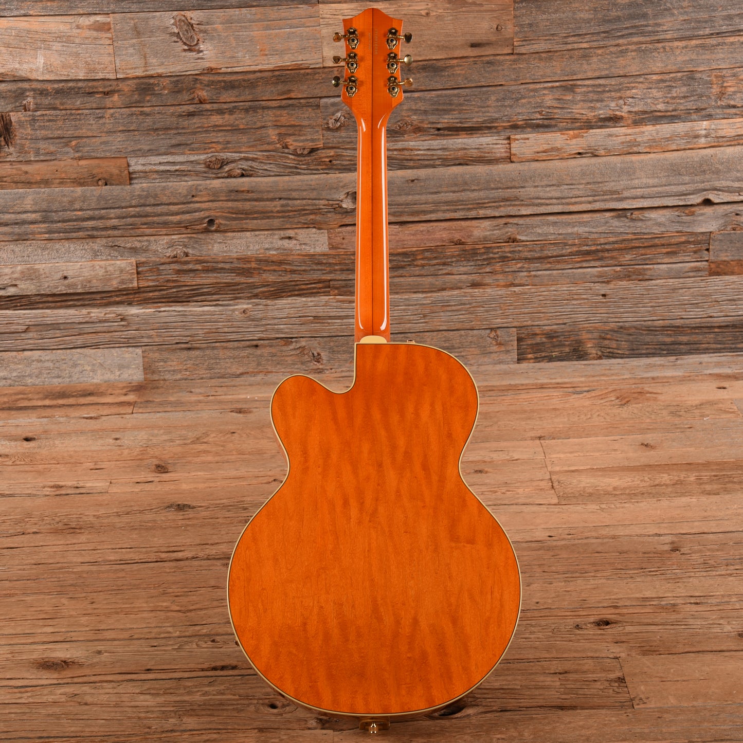 Gretsch G6120T-55 Vintage Select '55 Chet Atkins Hollow Body Orange 2016