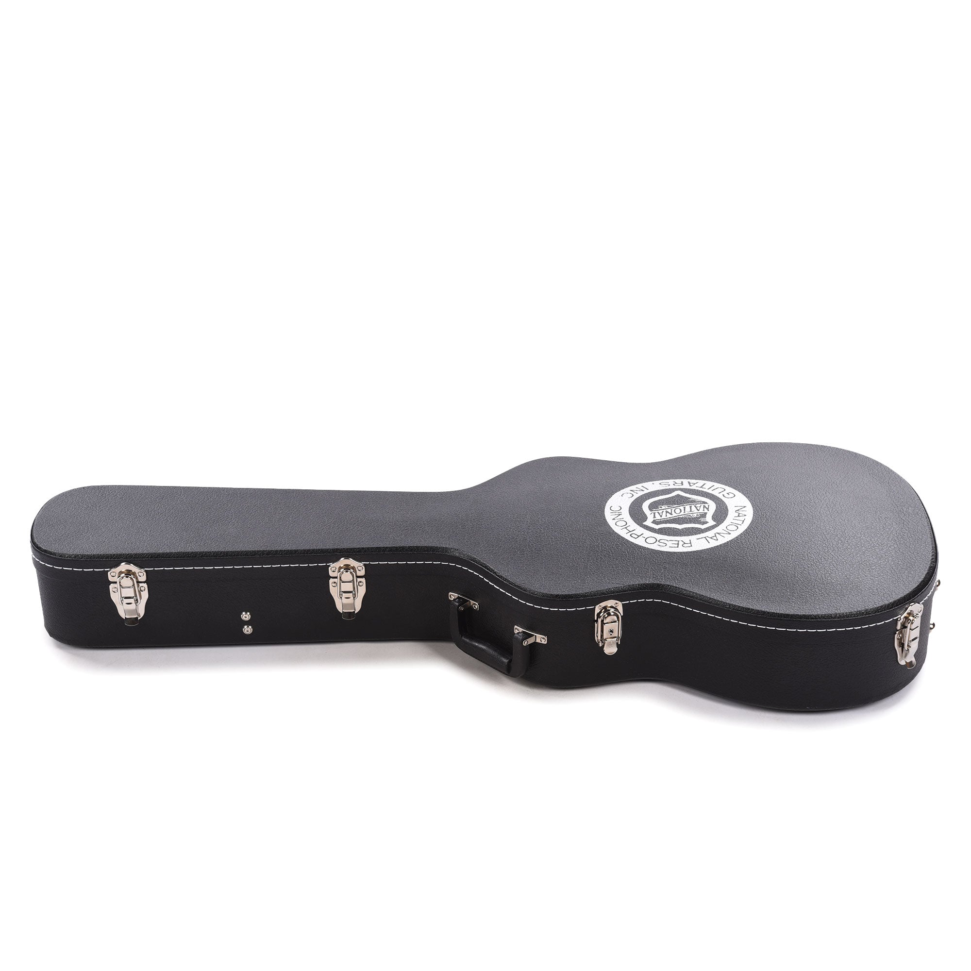 National Style O Single Cone Brass Bright Nickel 14-Fret