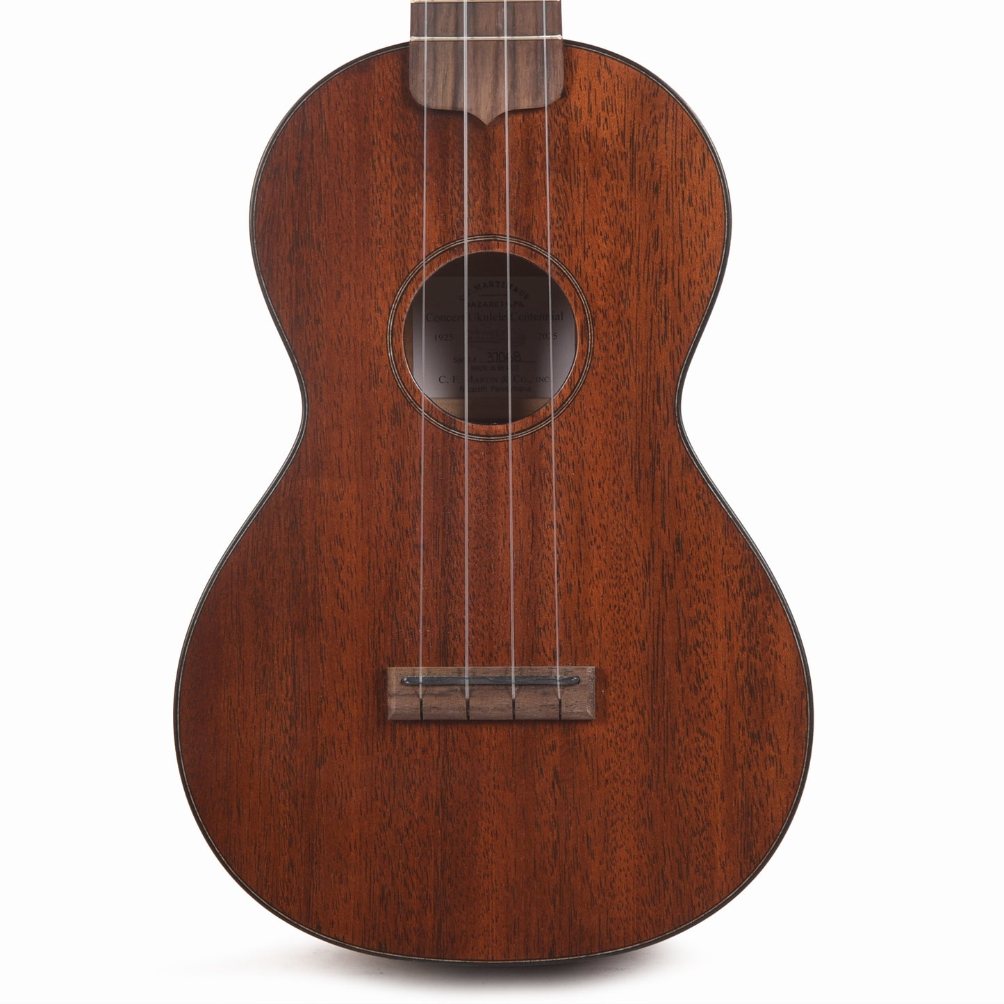 Martin Centennial Concert Ukulele Genuine Mahogany Natural