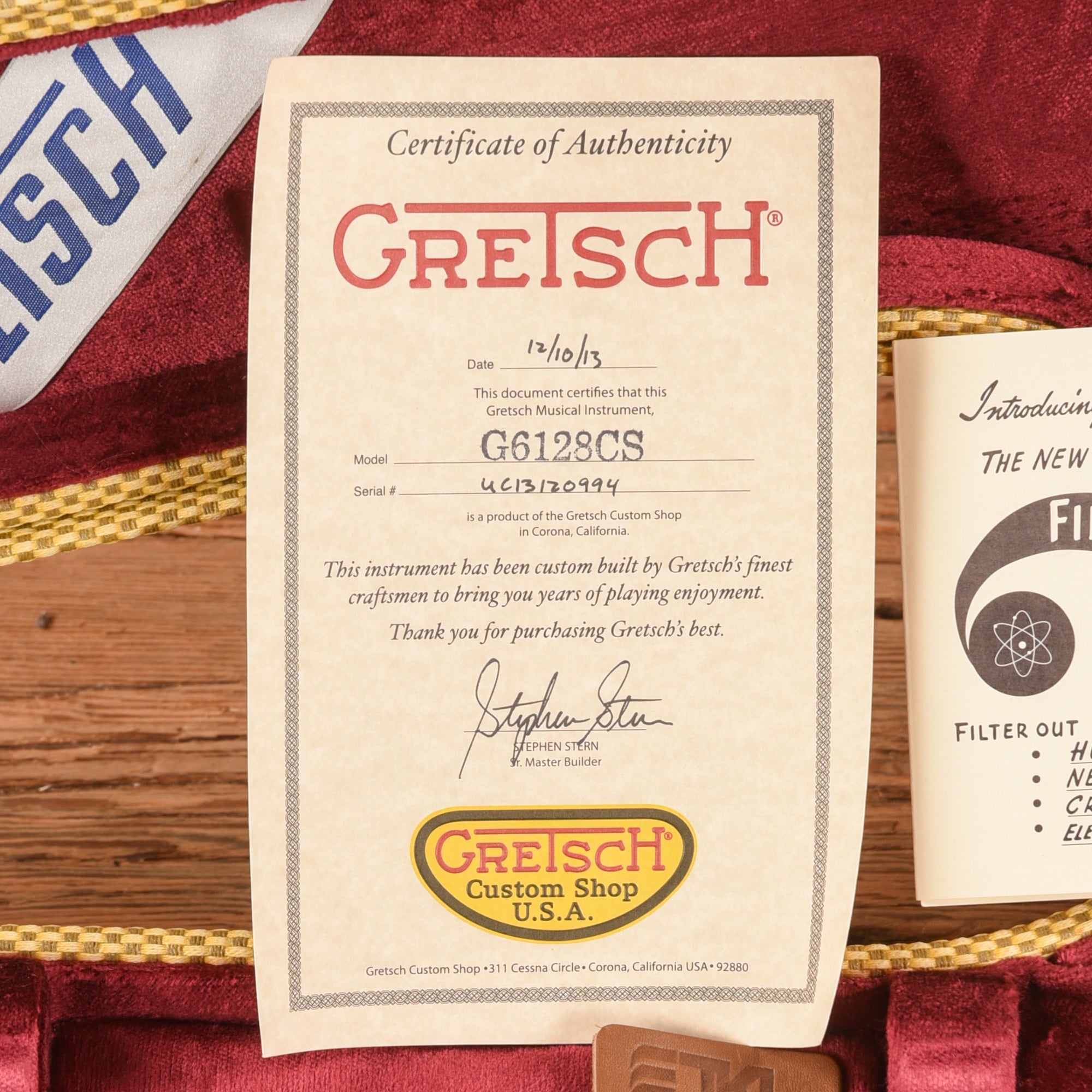 Gretsch Custom Shop G6128 1959 Duo Jet Relic Champagne Sparkle 2013