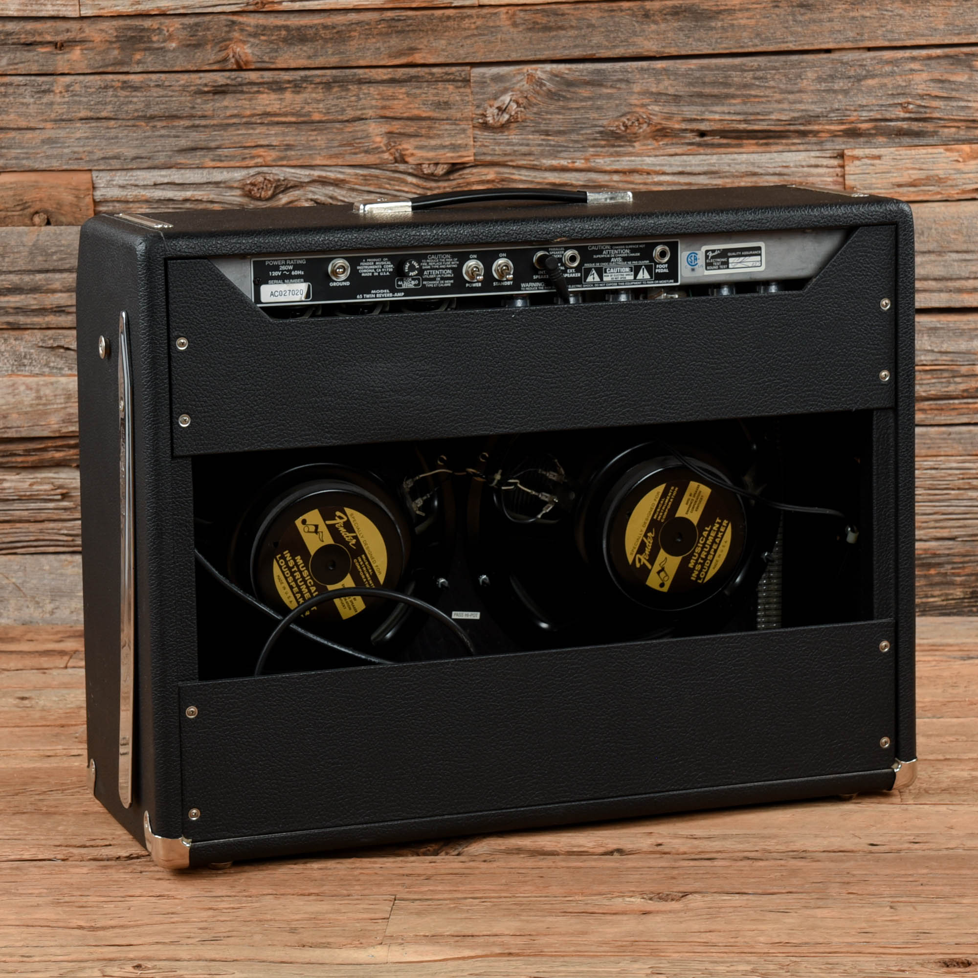 Fender '65 Twin Reverb Reissue 85-Watt 2x12