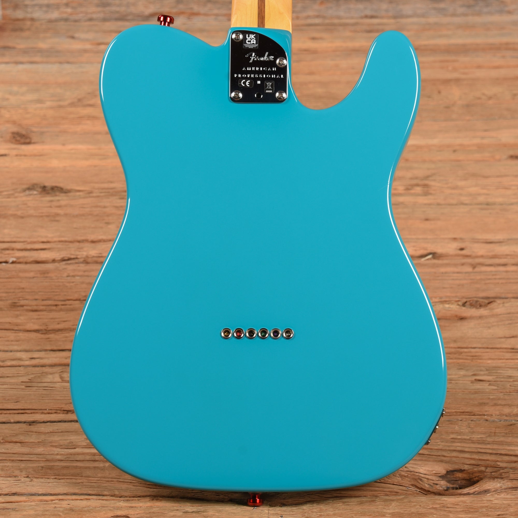 Fender American Professional II Telecaster Miami Blue 2023 LEFTY