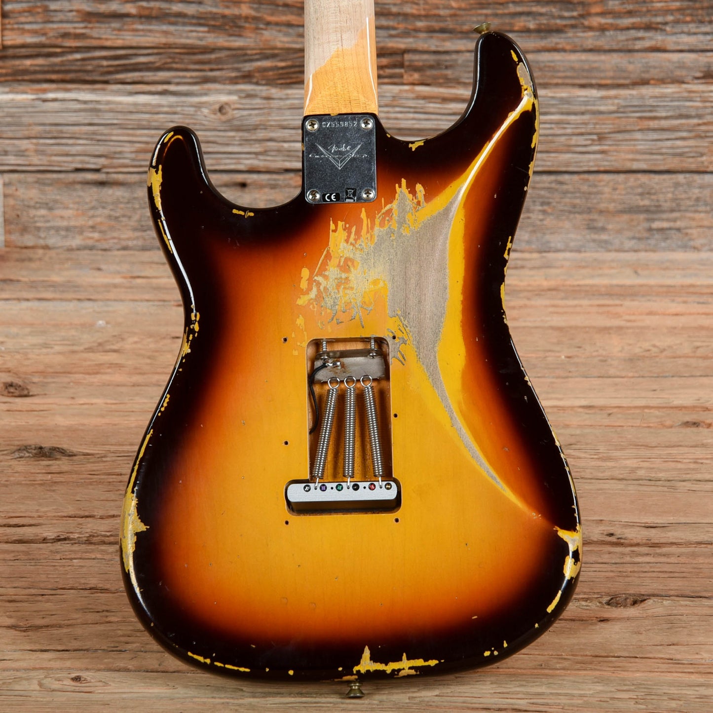 Fender Custom Shop 1959 Stratocaster Heavy Relic Sunburst 2022
