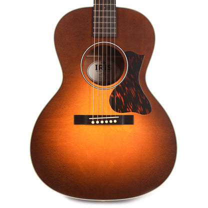 Iris MS-OO Bearclaw Spruce/Figured Mahogany Light Burst Satin w/Firestripe Pickguard