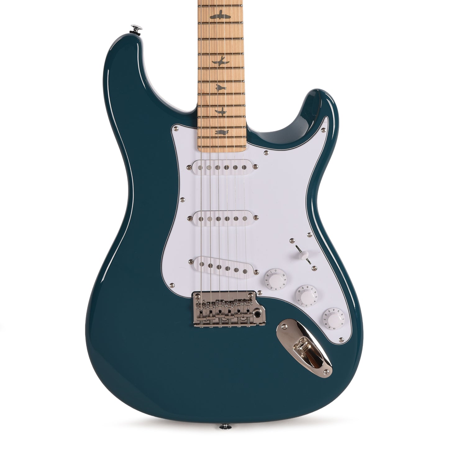 PRS SE Silver Sky Maple Nylon Blue