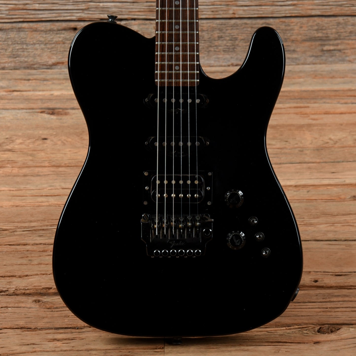 Fender Japan Contemporary Telecaster HSS Black 1986