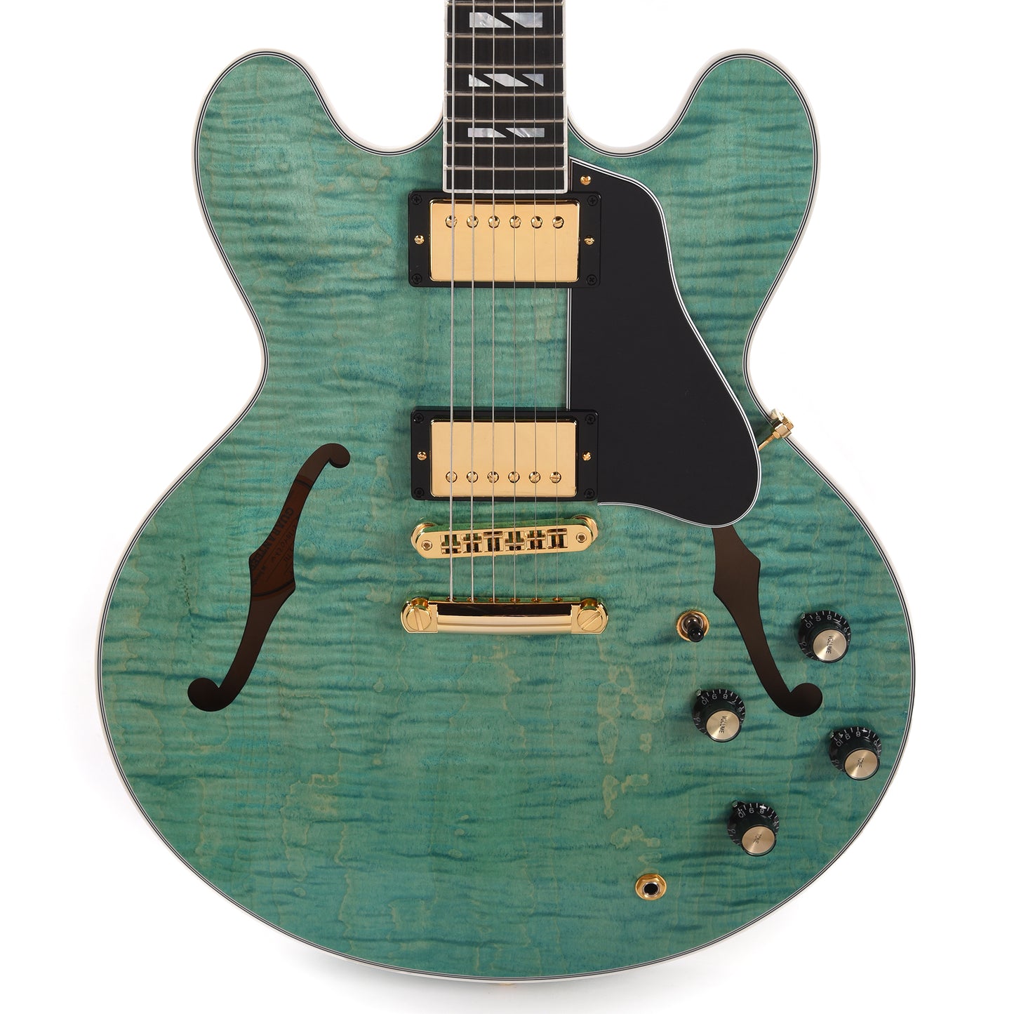 Gibson Modern ES Supreme AAA Maple Seafoam Green