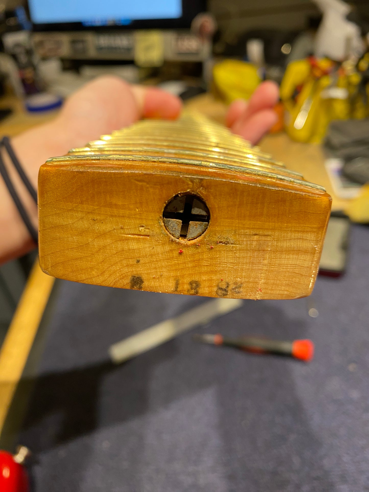 Fender Bullet Bass Deluxe B34 Red 1982