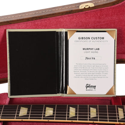 Gibson Custom Shop Murphy Lab 1957 Les Paul Goldtop Darkback Reissue Double Gold Light Aged