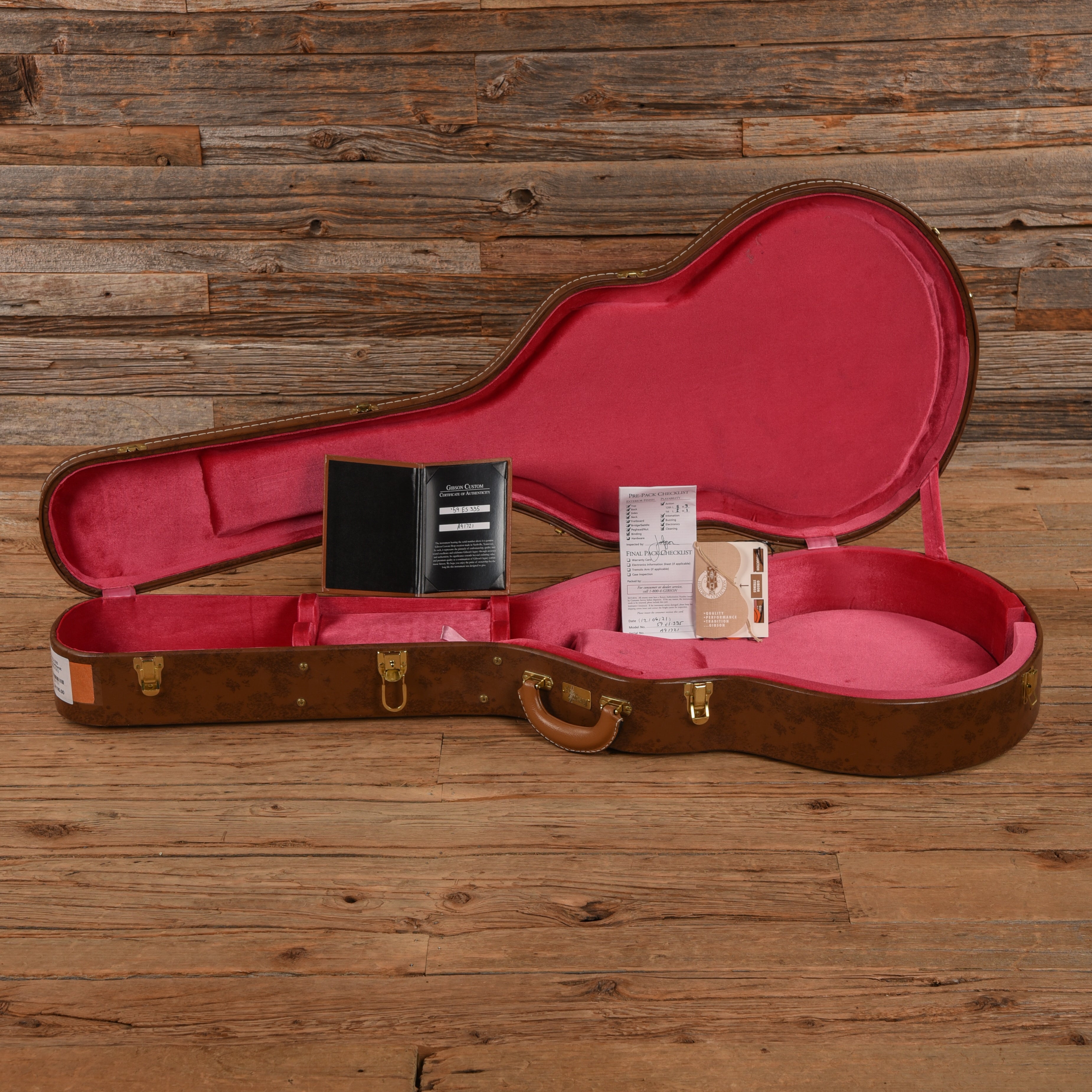 Gibson Custom '59 ES-335 Reissue Vintage Sunburst 2021