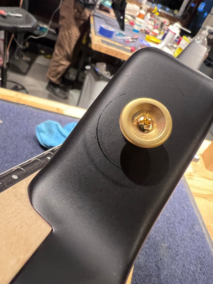 EVH Limited Edition Star Satin Black w/Gold Hardware