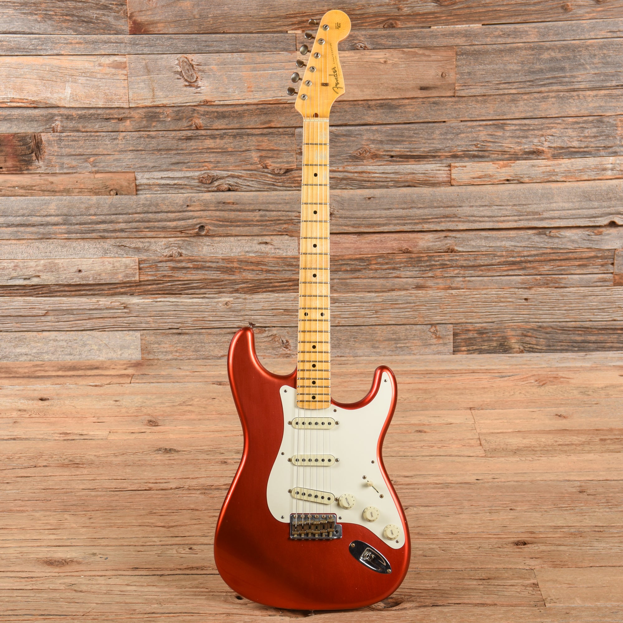 Fender Custom Shop '57 Stratocaster Journeyman Relic Candy Apple Red 2022