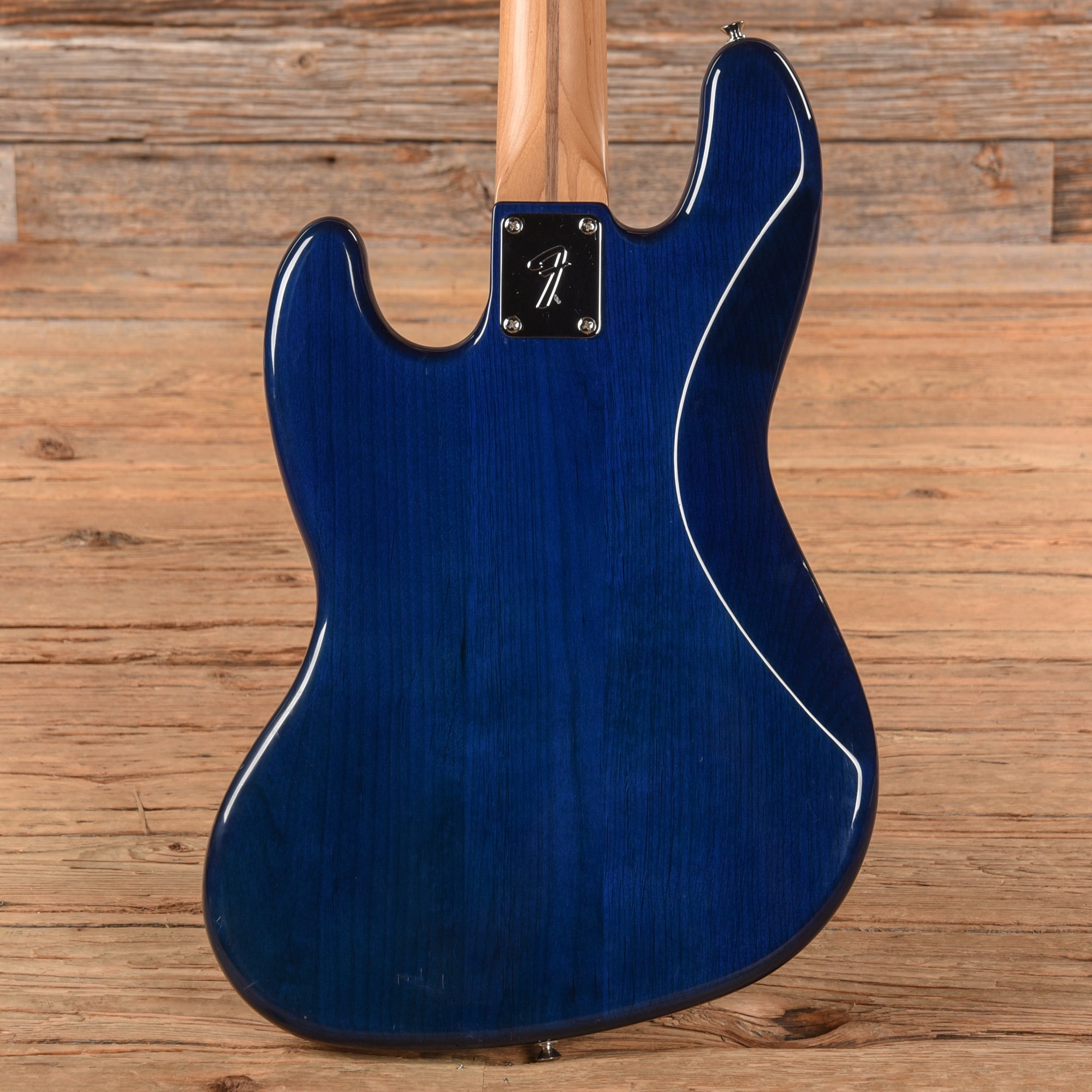 Fender Plus Top Jazz Bass w/Roasted Maple Neck Blue Burst 2023