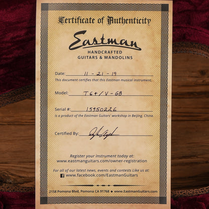 Eastman T64/V-GB Sunburst