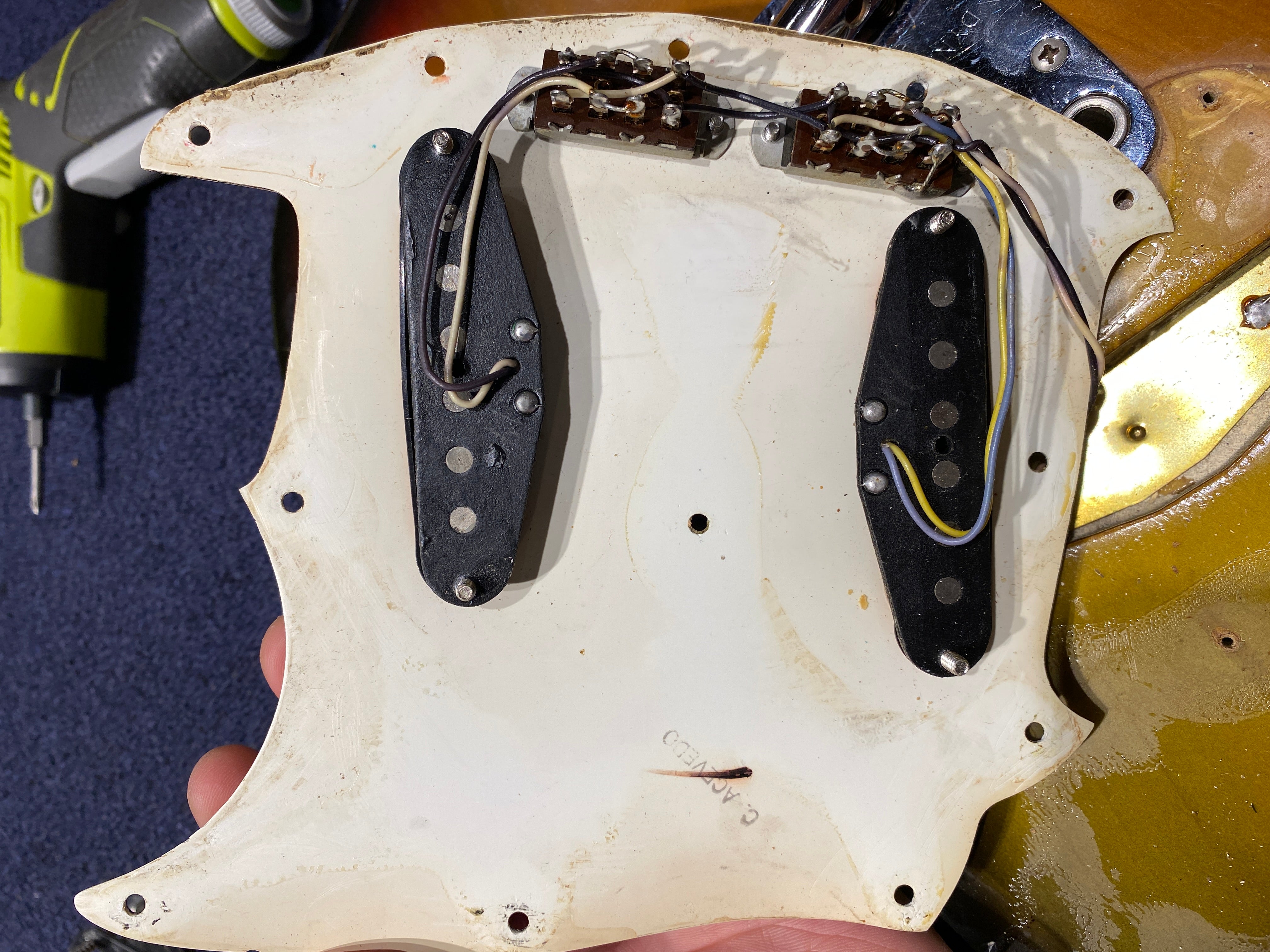 Fender Mustang Sunburst 1977