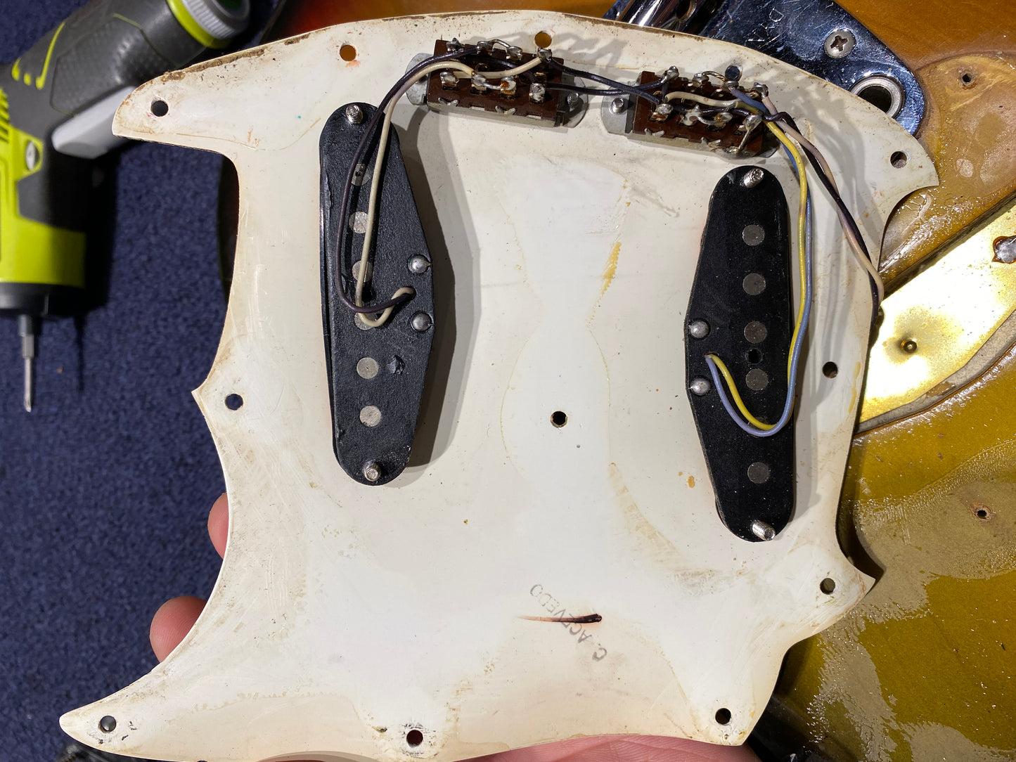 Fender Mustang Sunburst 1977